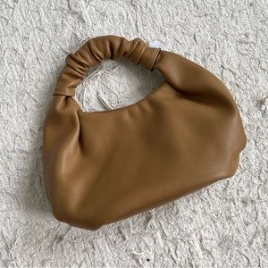 The drop mini faux leather bag